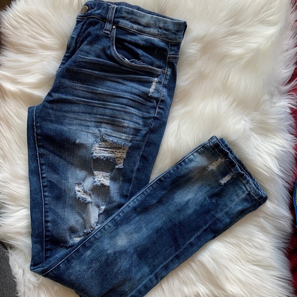 Chelsea & Violet Denim - Chelsea & Violet Distressed Jeans Size 28